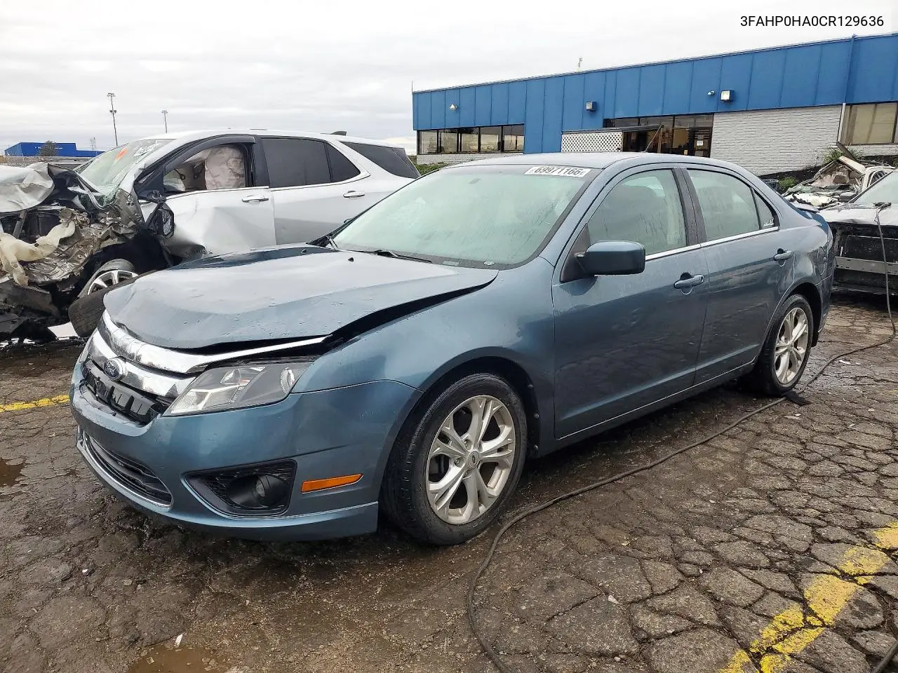 FORD FUSION 2012, VIN 3FAHP0HA0CR129636