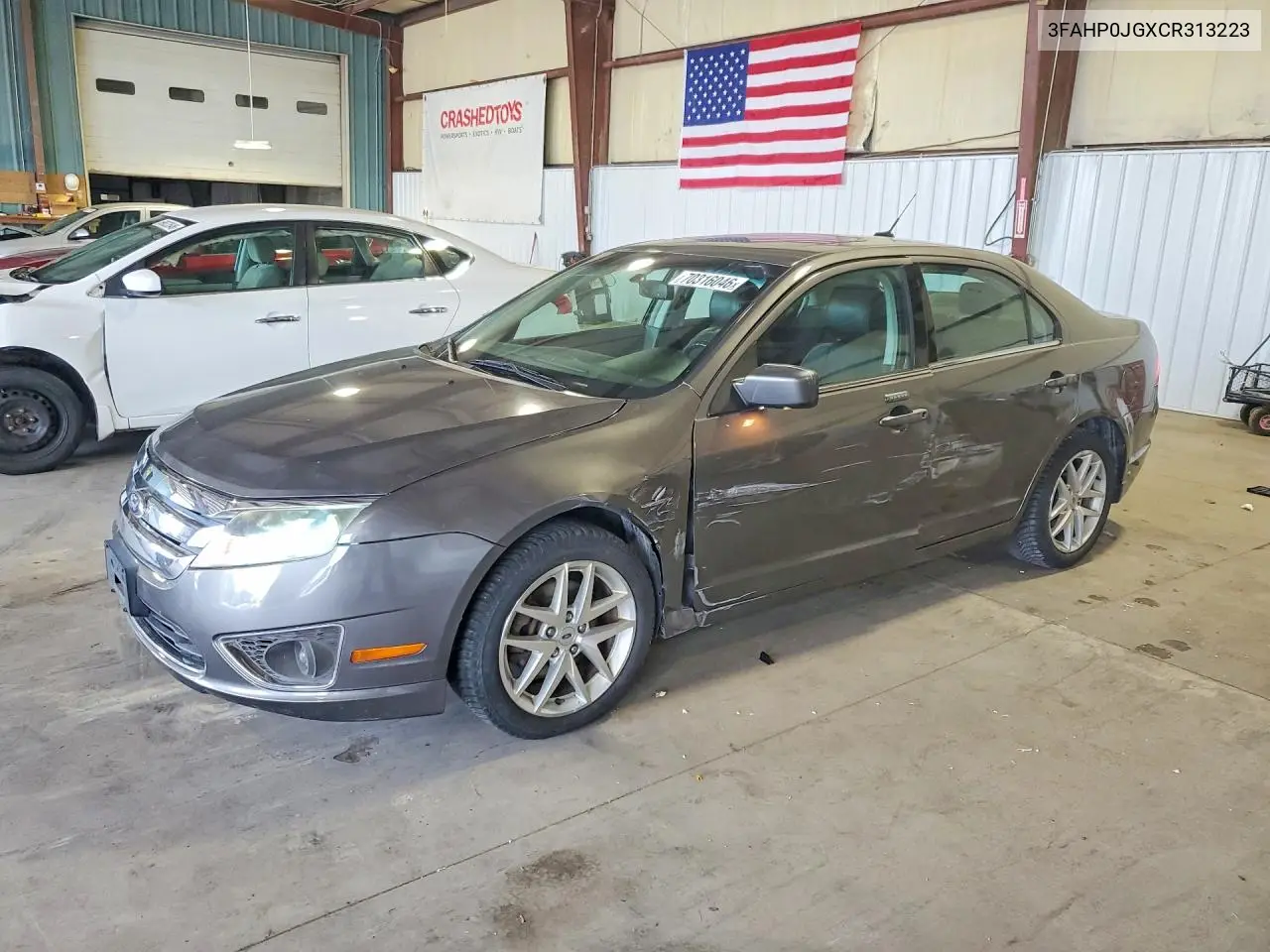 FORD FUSION 2012, VIN 3FAHP0JGXCR313223
