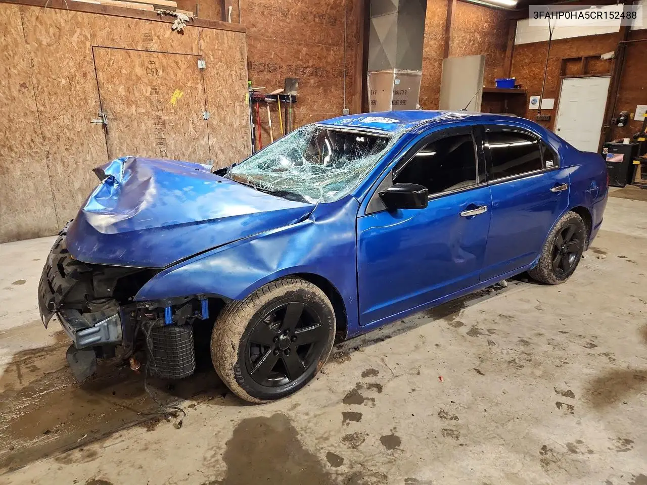 FORD FUSION 2012, VIN 3FAHP0HA5CR152488