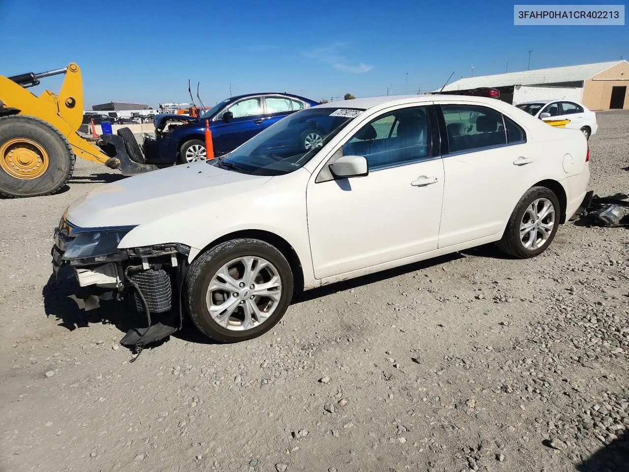 FORD FUSION 2012, VIN 3FAHP0HA1CR402213