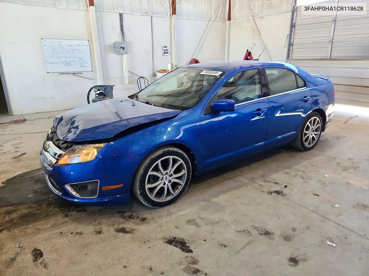 FORD FUSION 2012, VIN 3FAHP0HA1CR118628