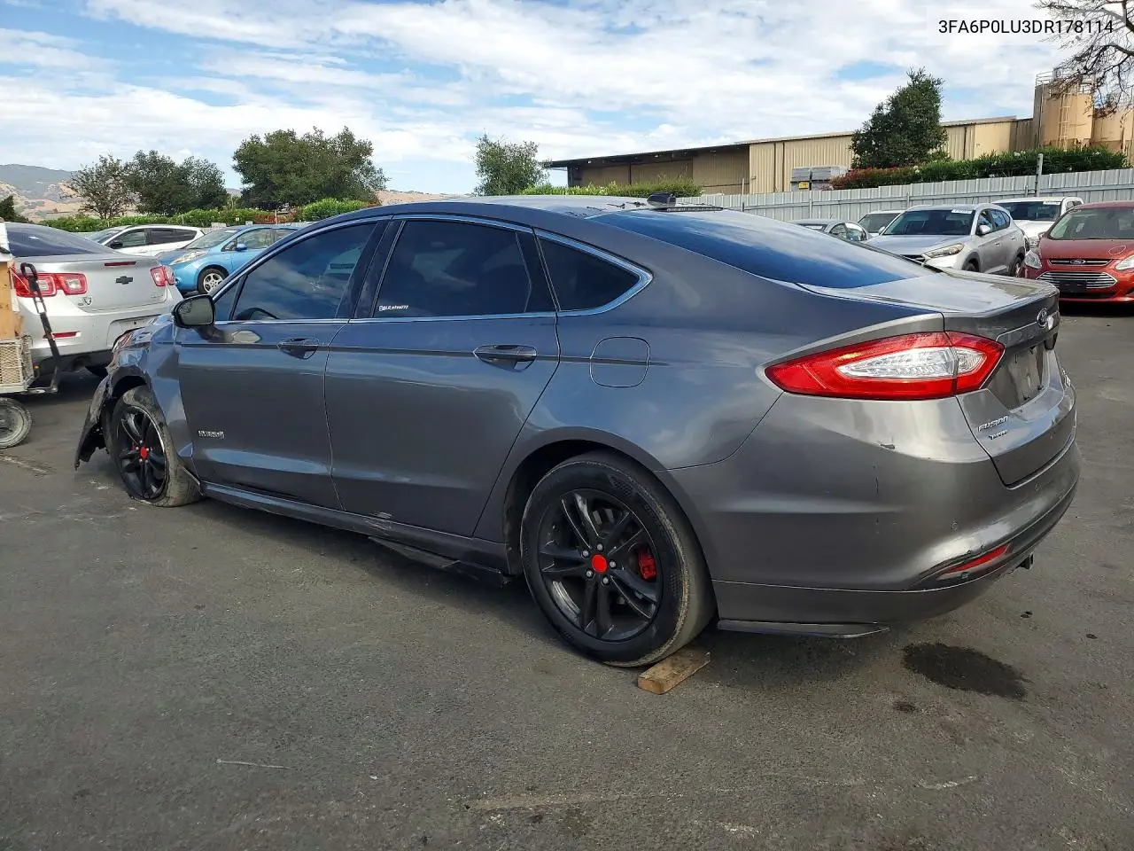 2013 FORD FUSION VIN 3FA6P0LU3DR178114 — фото 2