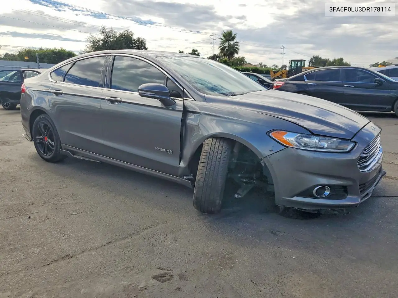 2013 FORD FUSION VIN 3FA6P0LU3DR178114 — фото 4