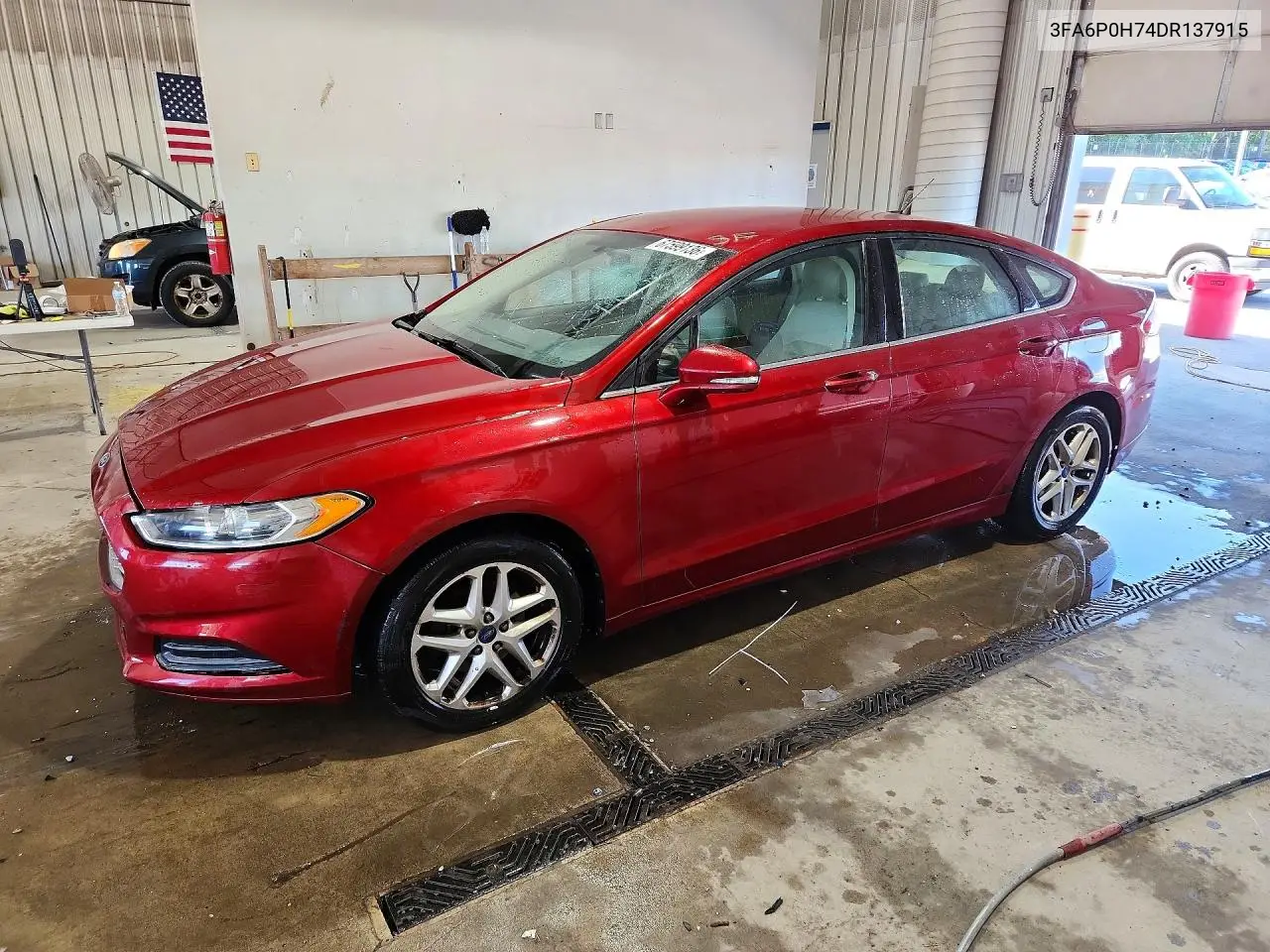 FORD FUSION 2013, VIN 3FA6P0H74DR137915