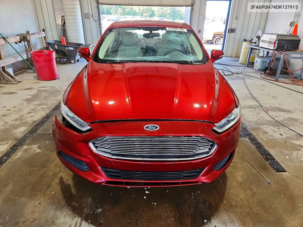 2013 FORD FUSION VIN 3FA6P0H74DR137915 — фото 5
