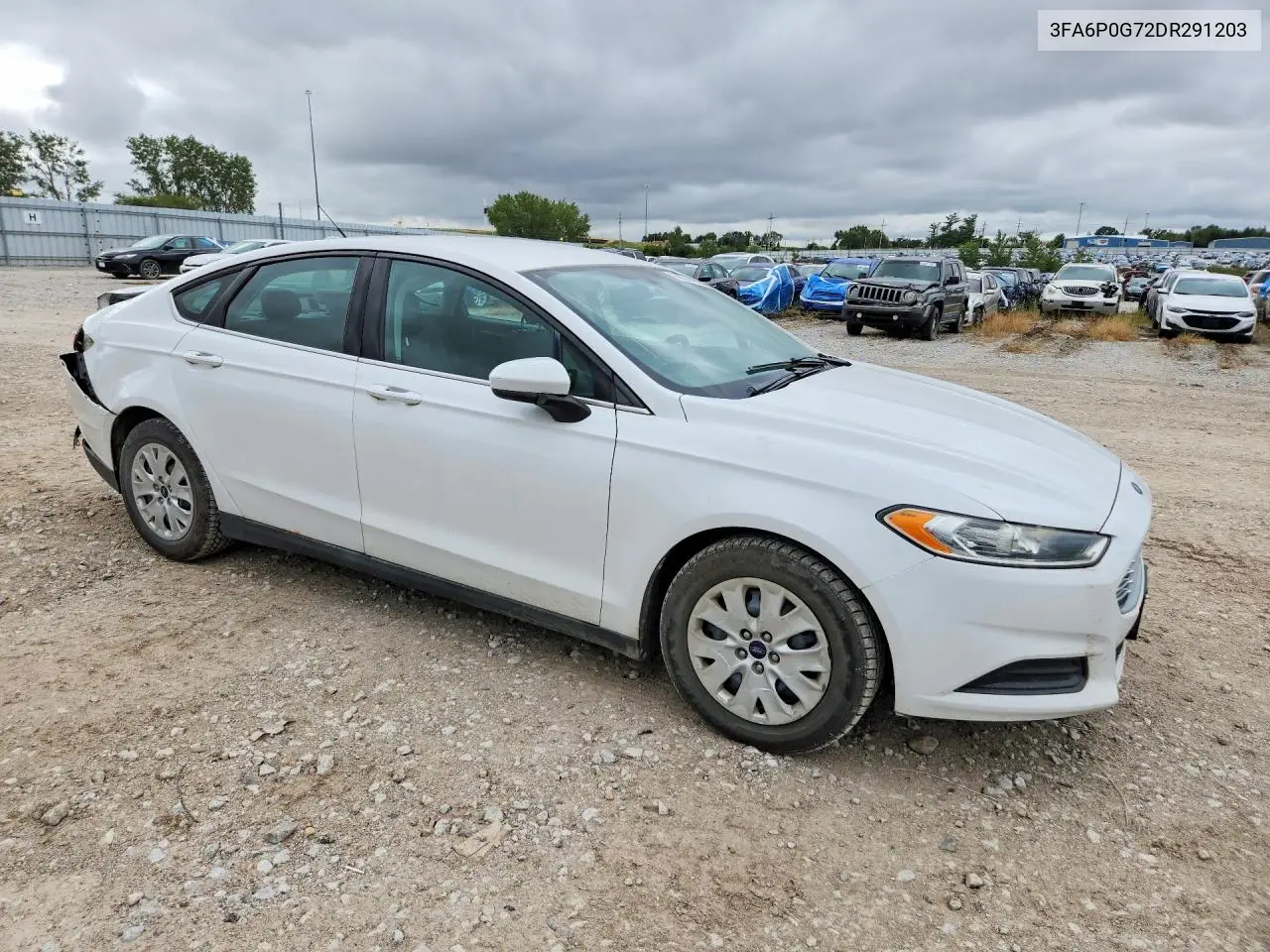 2013 FORD FUSION VIN 3FA6P0G72DR291203 — фото 4