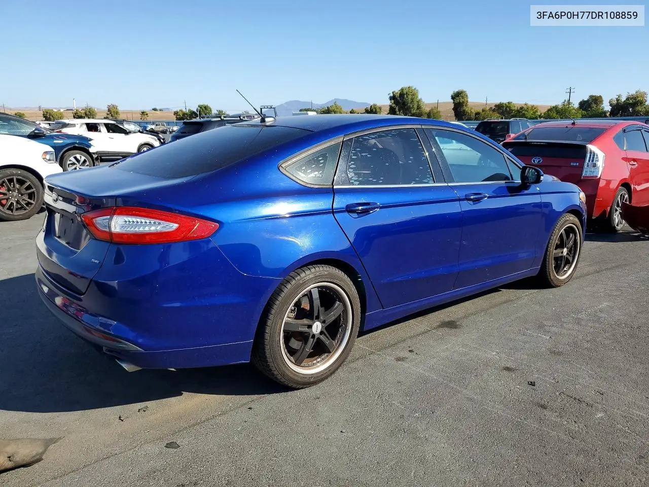 2013 FORD FUSION VIN 3FA6P0H77DR108859 — фото 3