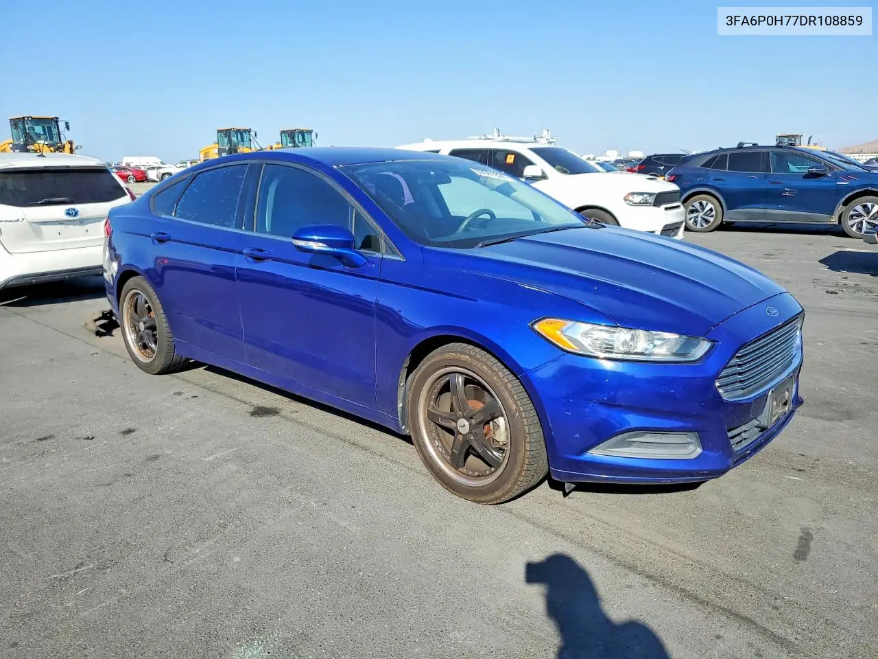 2013 FORD FUSION VIN 3FA6P0H77DR108859 — фото 4