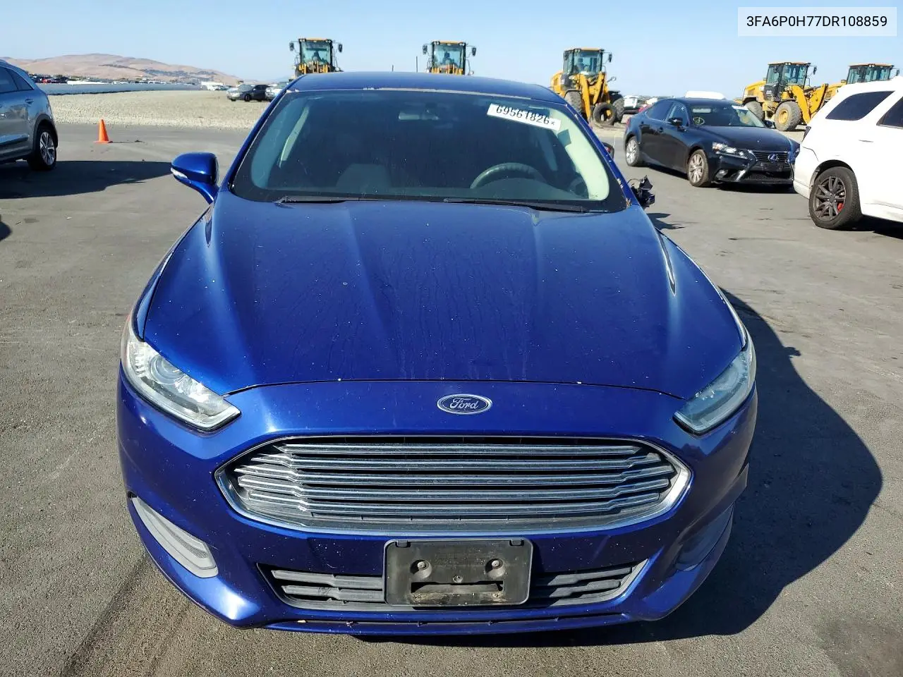 2013 FORD FUSION VIN 3FA6P0H77DR108859 — фото 5