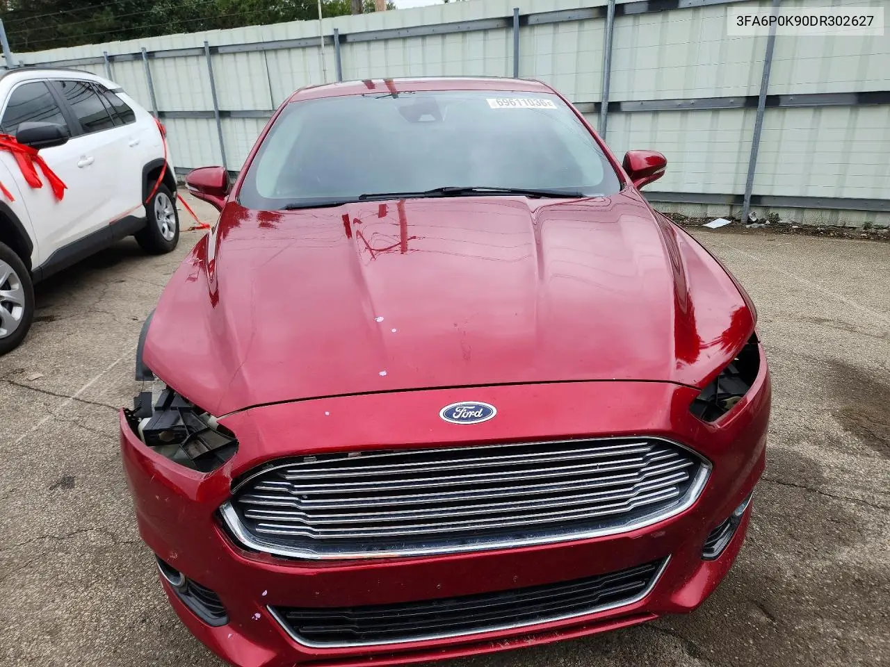 2013 FORD FUSION VIN 3FA6P0K90DR302627 — фото 5