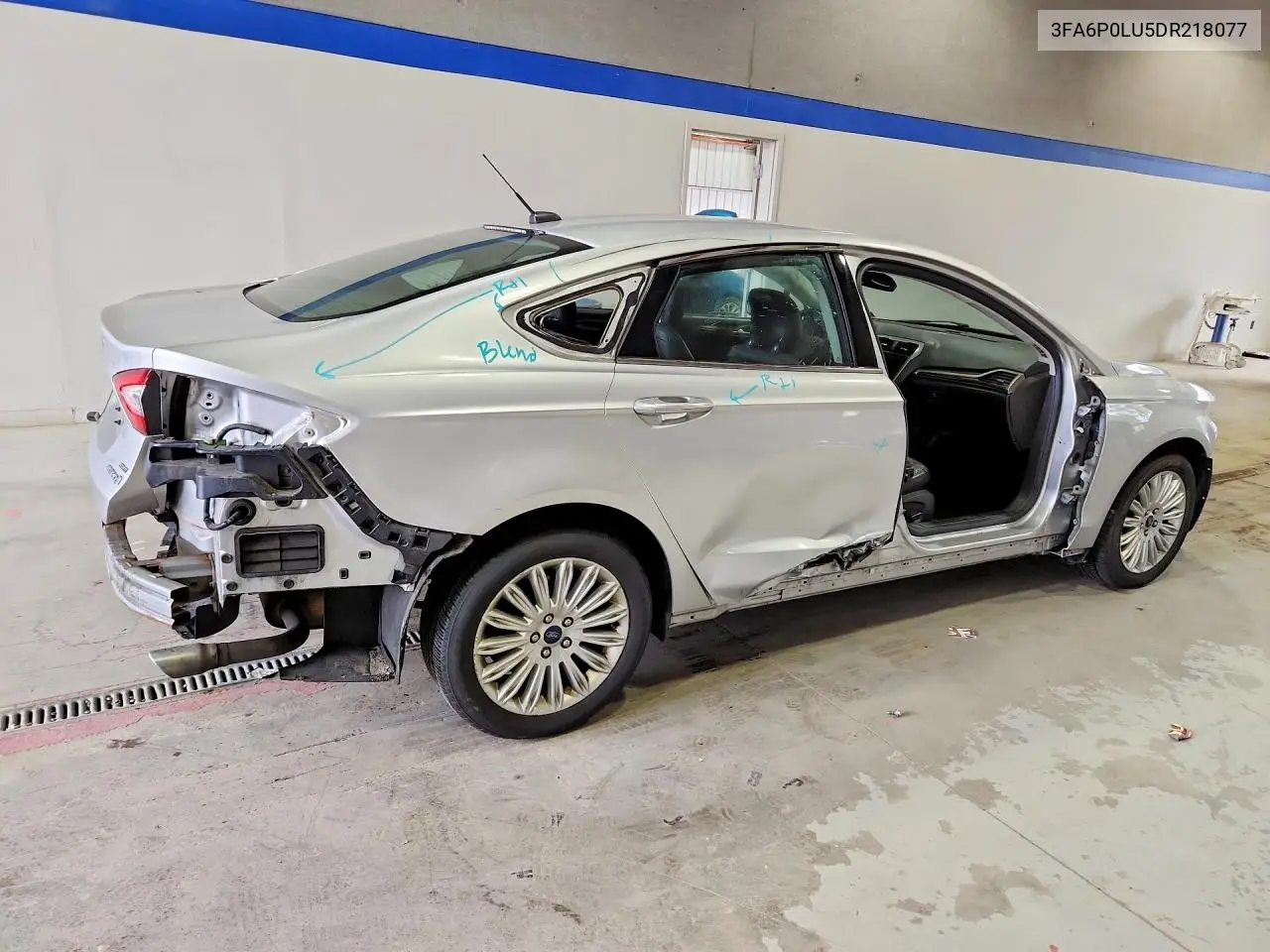 2013 FORD FUSION VIN 3FA6P0LU5DR218077 — фото 3