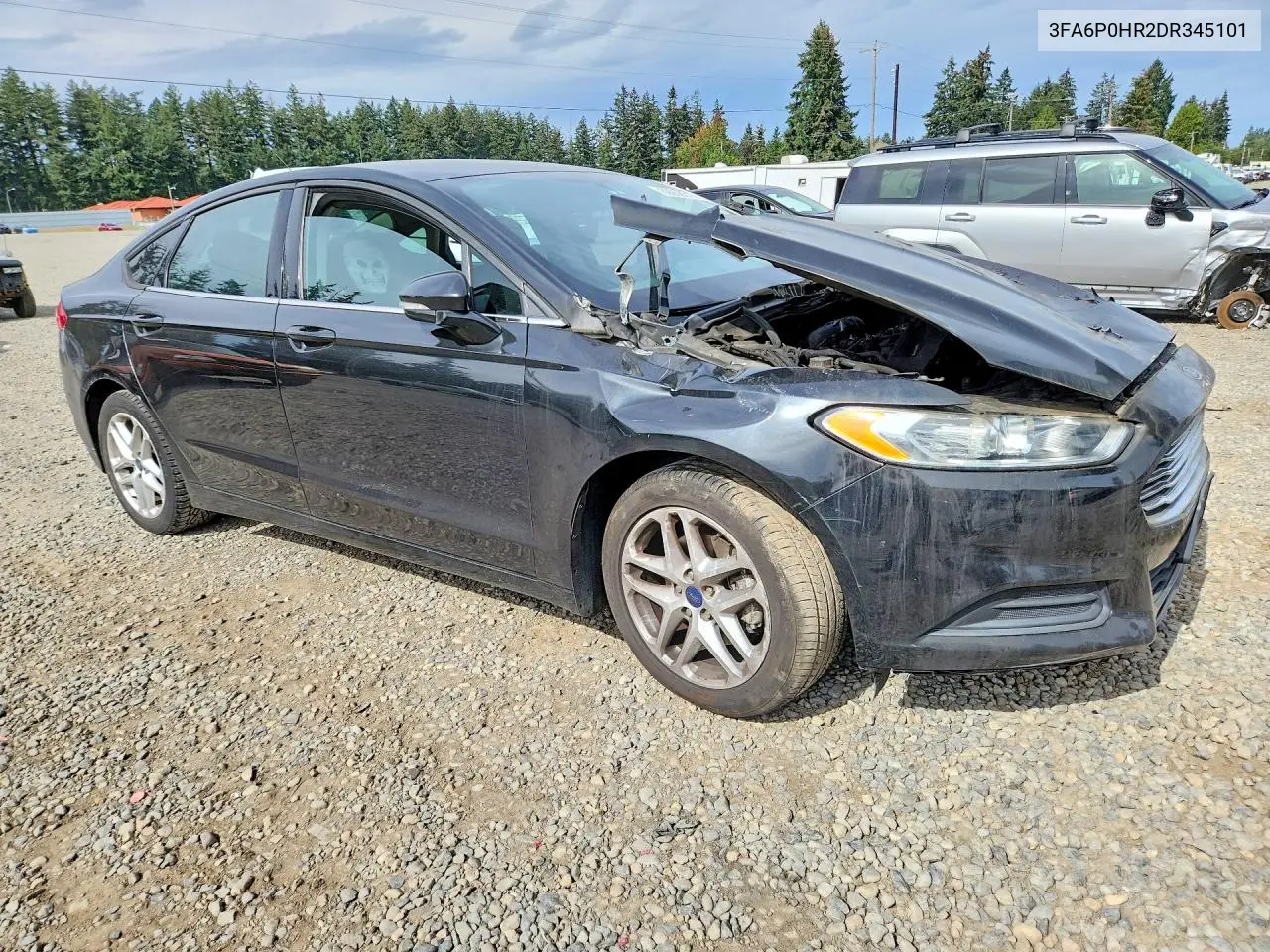 2013 FORD FUSION VIN 3FA6P0HR2DR345101 — фото 4