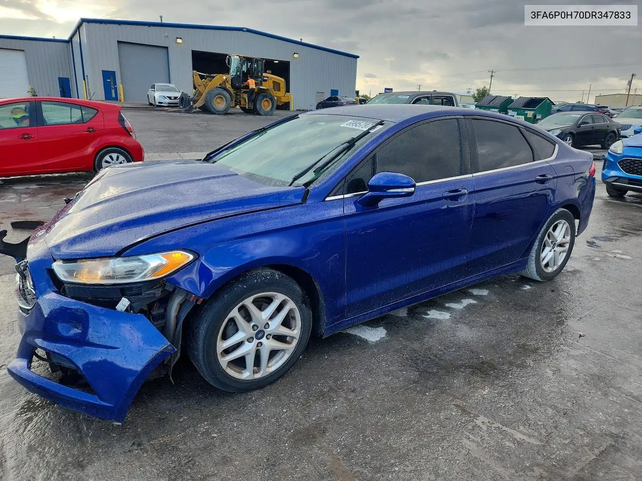 FORD FUSION 2013, VIN 3FA6P0H70DR347833