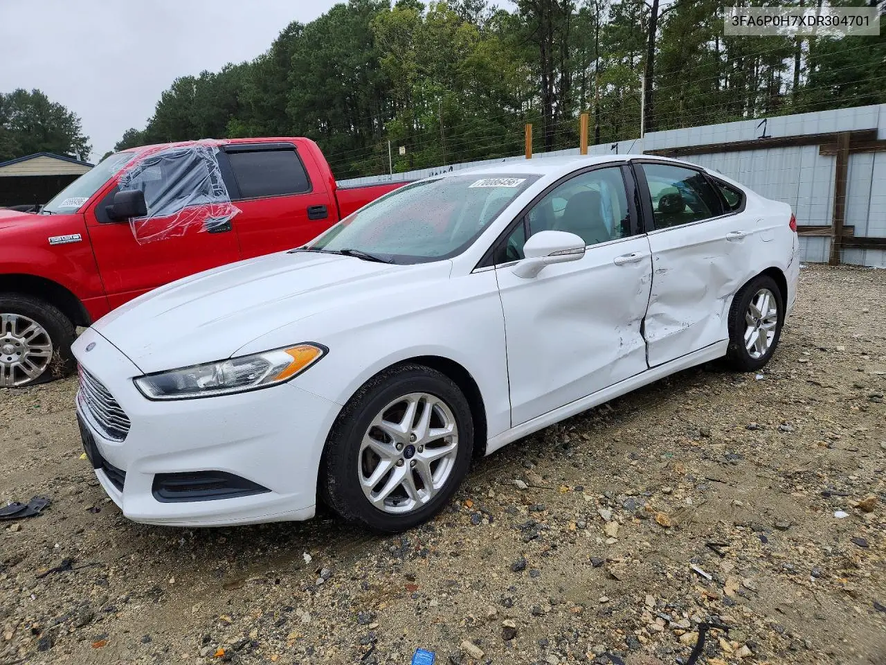 FORD FUSION 2013, VIN 3FA6P0H7XDR304701