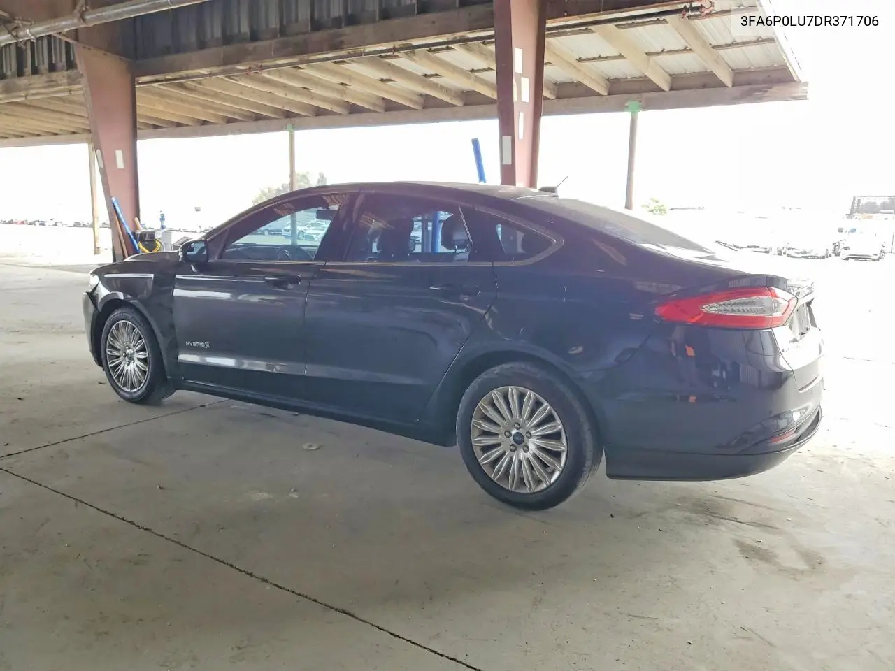 2013 FORD FUSION VIN 3FA6P0LU7DR371706 — фото 2