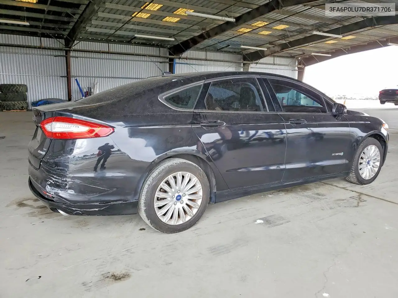 2013 FORD FUSION VIN 3FA6P0LU7DR371706 — фото 3