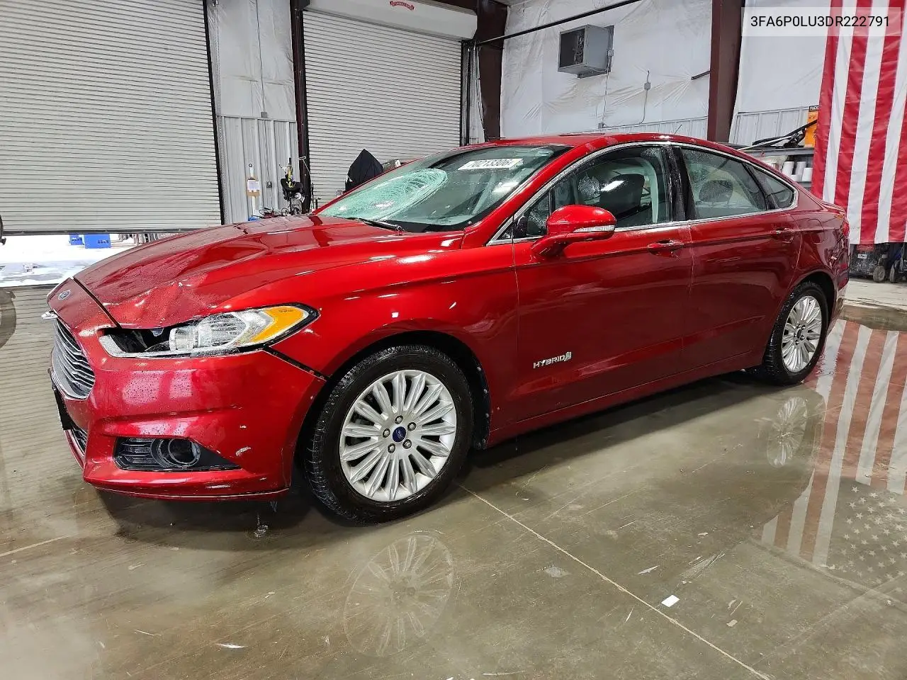 FORD FUSION 2013, VIN 3FA6P0LU3DR222791