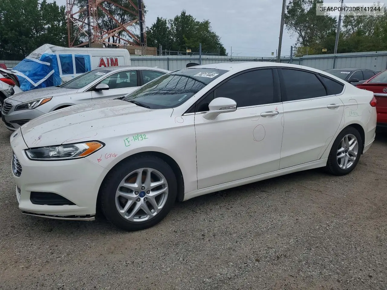 FORD FUSION 2013, VIN 3FA6P0H73DR141244