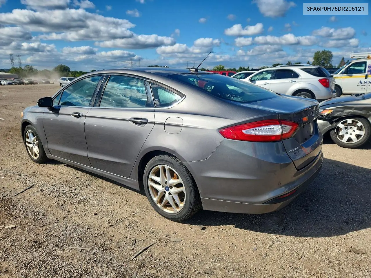 2013 FORD FUSION VIN 3FA6P0H76DR206121 — фото 2