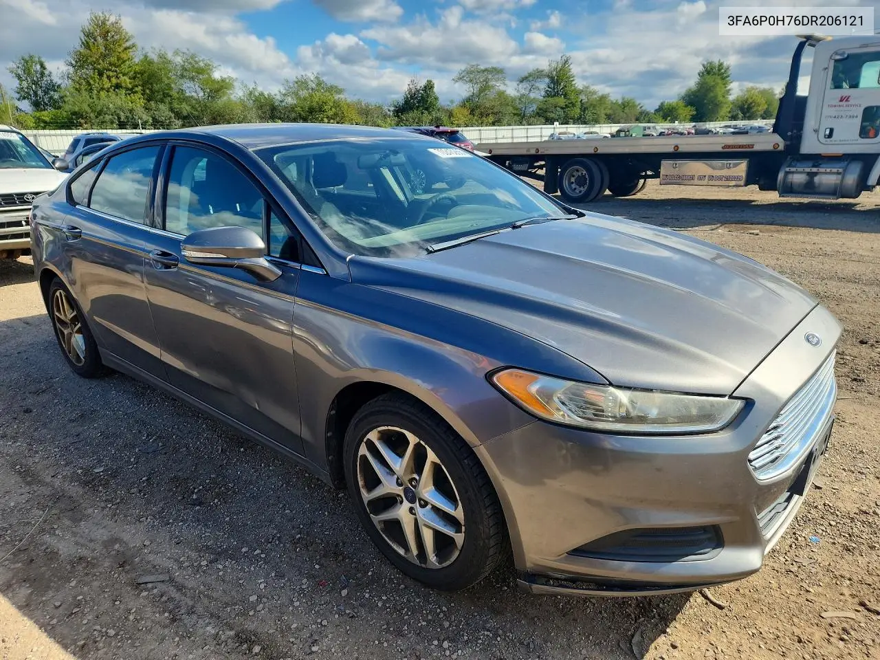 2013 FORD FUSION VIN 3FA6P0H76DR206121 — фото 4