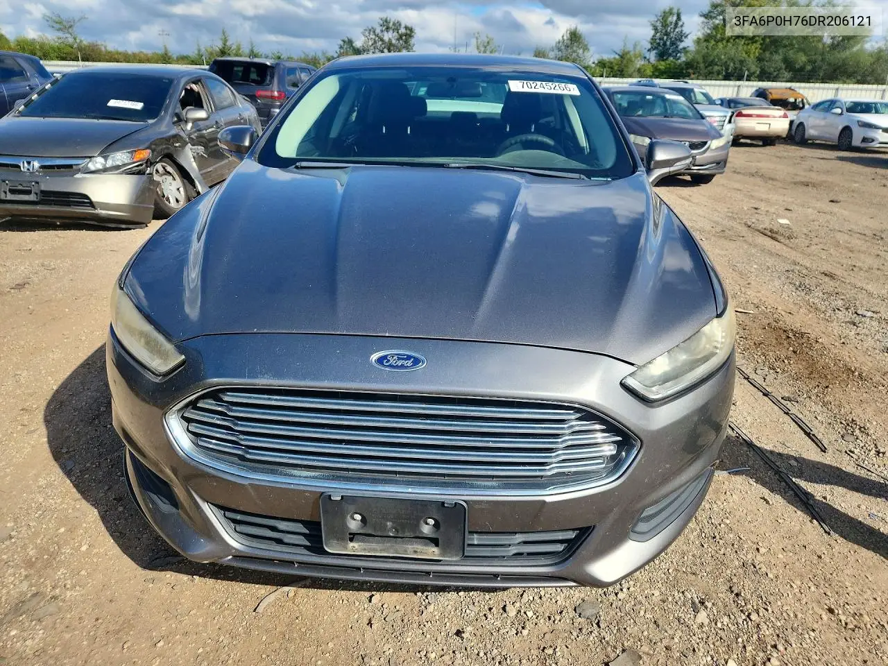 2013 FORD FUSION VIN 3FA6P0H76DR206121 — фото 5