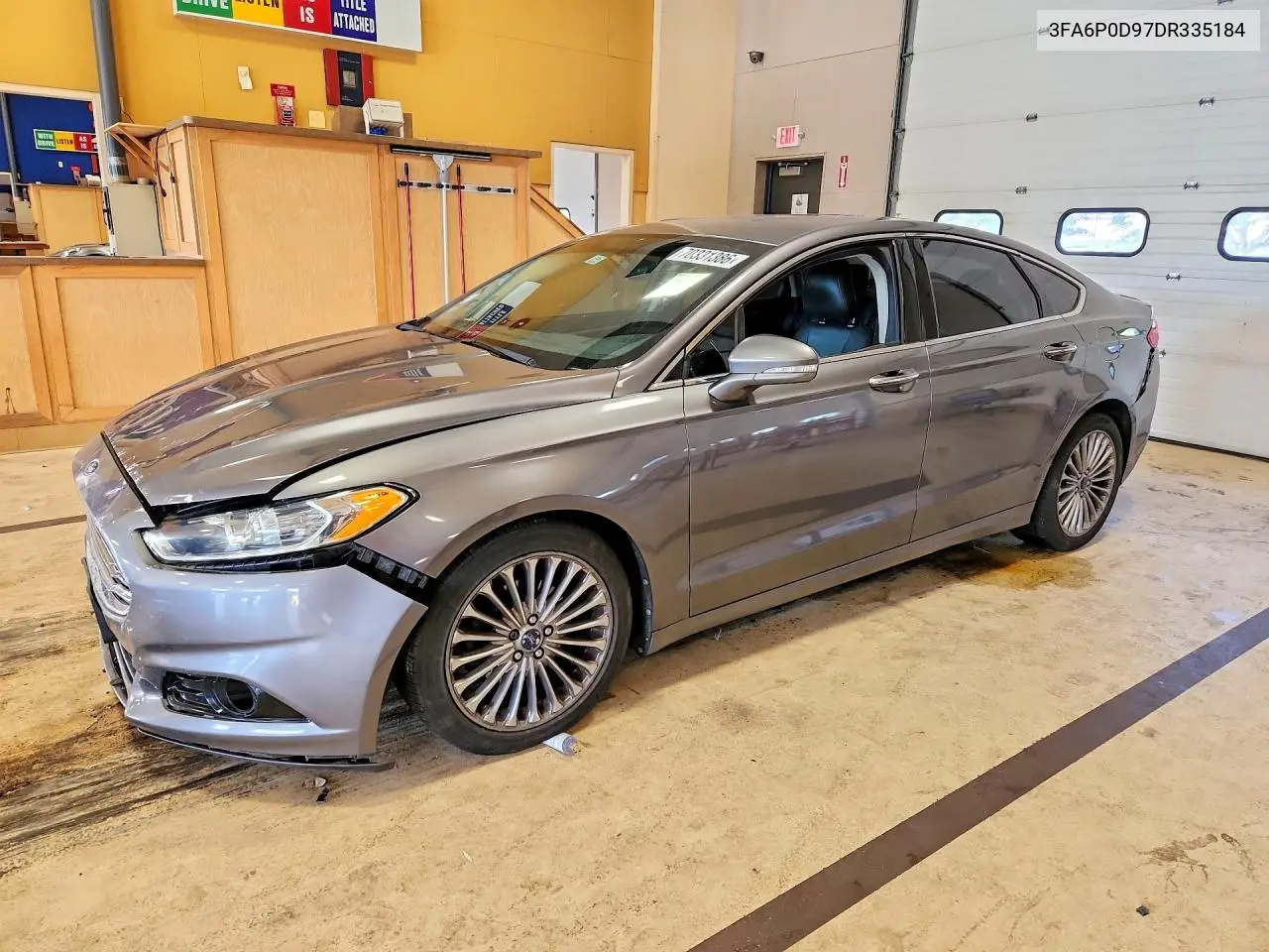 FORD FUSION 2013, VIN 3FA6P0D97DR335184