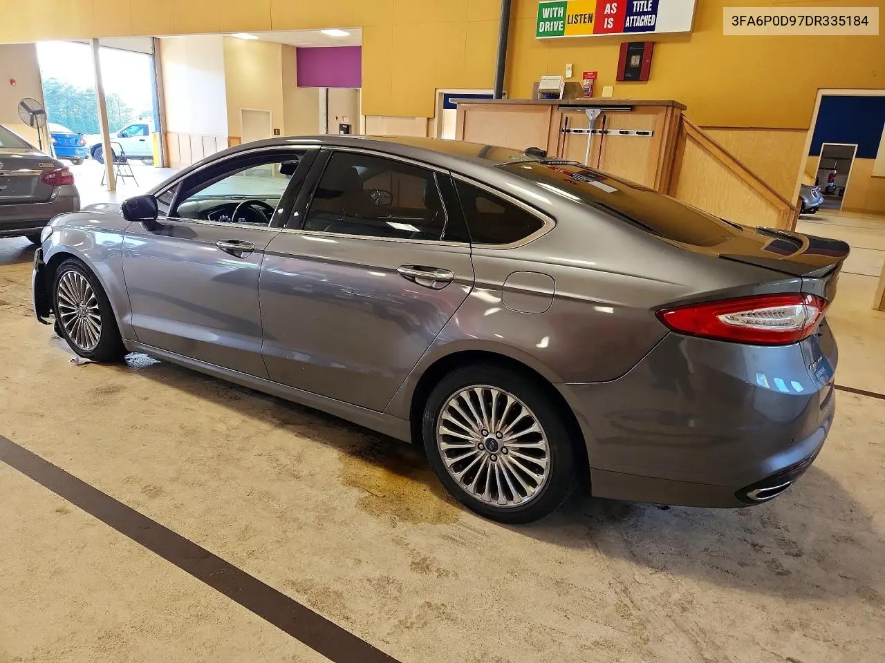 2013 FORD FUSION VIN 3FA6P0D97DR335184 — фото 2