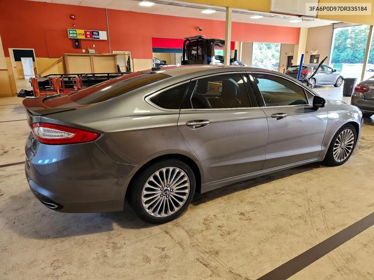 2013 FORD FUSION VIN 3FA6P0D97DR335184 — фото 3