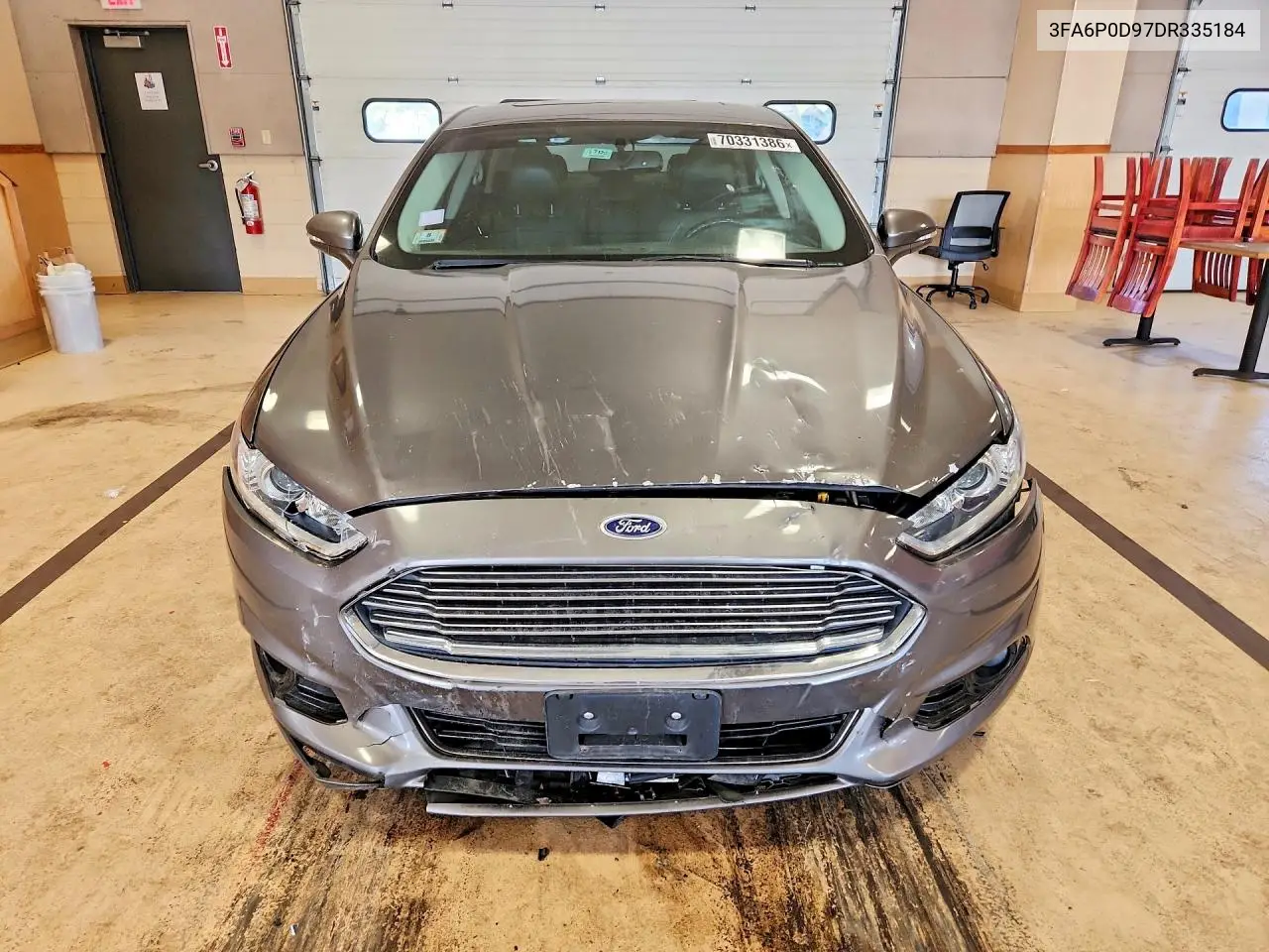 2013 FORD FUSION VIN 3FA6P0D97DR335184 — фото 5