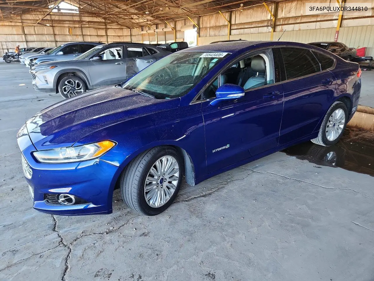 FORD FUSION 2013, VIN 3FA6P0LUXDR344810