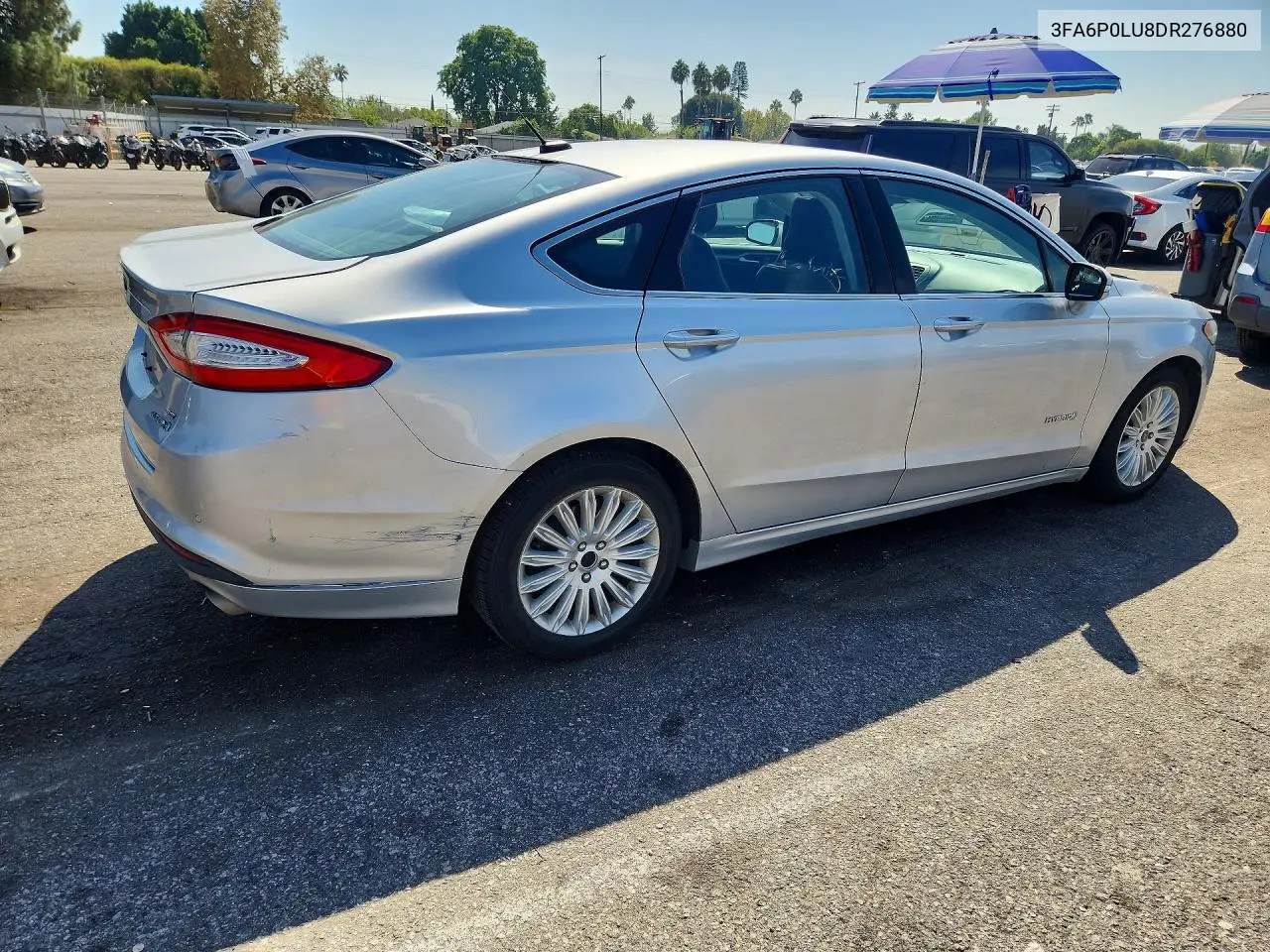 2013 FORD FUSION VIN 3FA6P0LU8DR276880 — фото 3