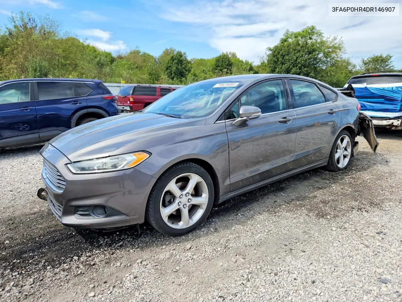 FORD FUSION 2013, VIN 3FA6P0HR4DR146907