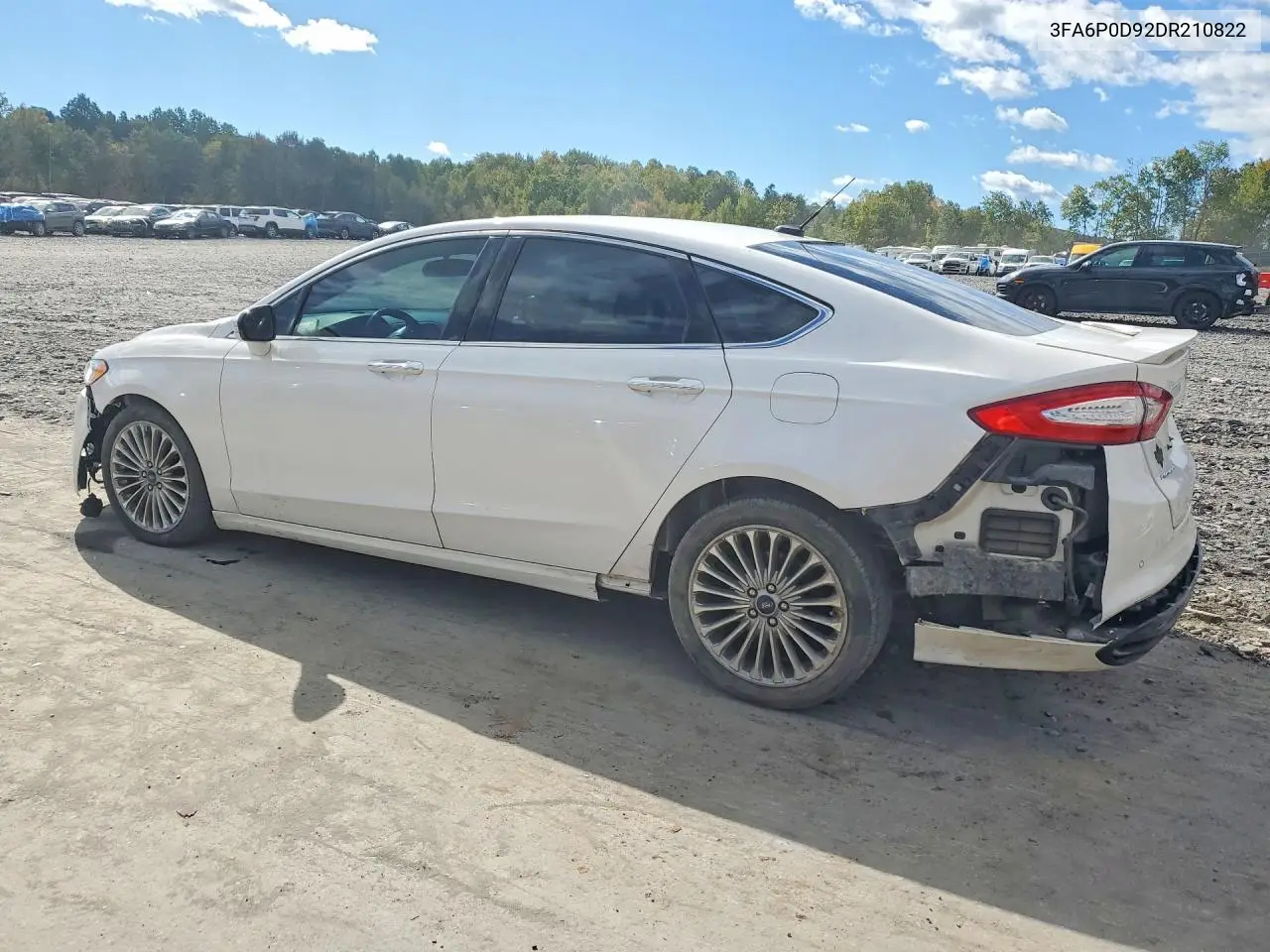 2013 FORD FUSION VIN 3FA6P0D92DR210822 — фото 2