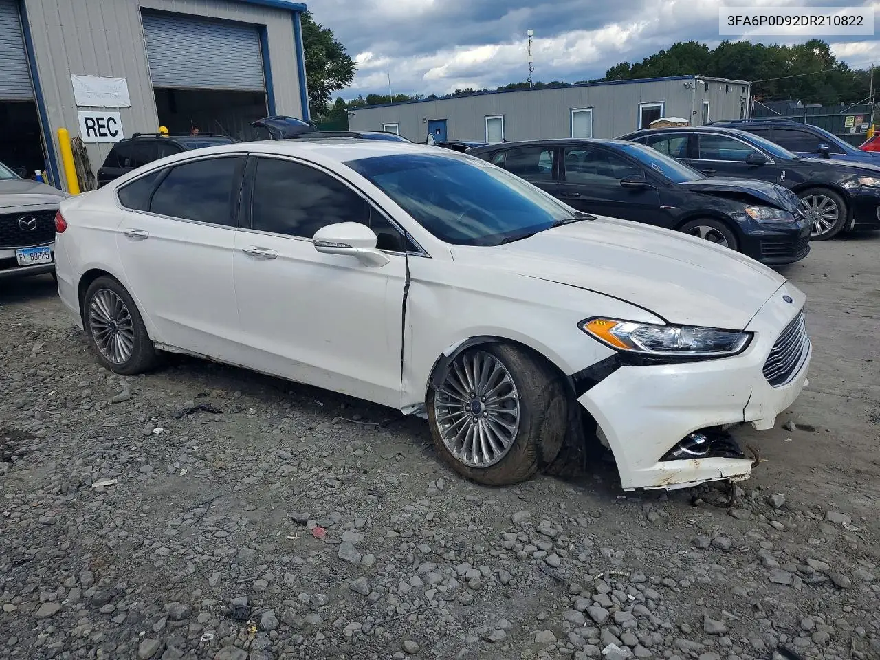 2013 FORD FUSION VIN 3FA6P0D92DR210822 — фото 4