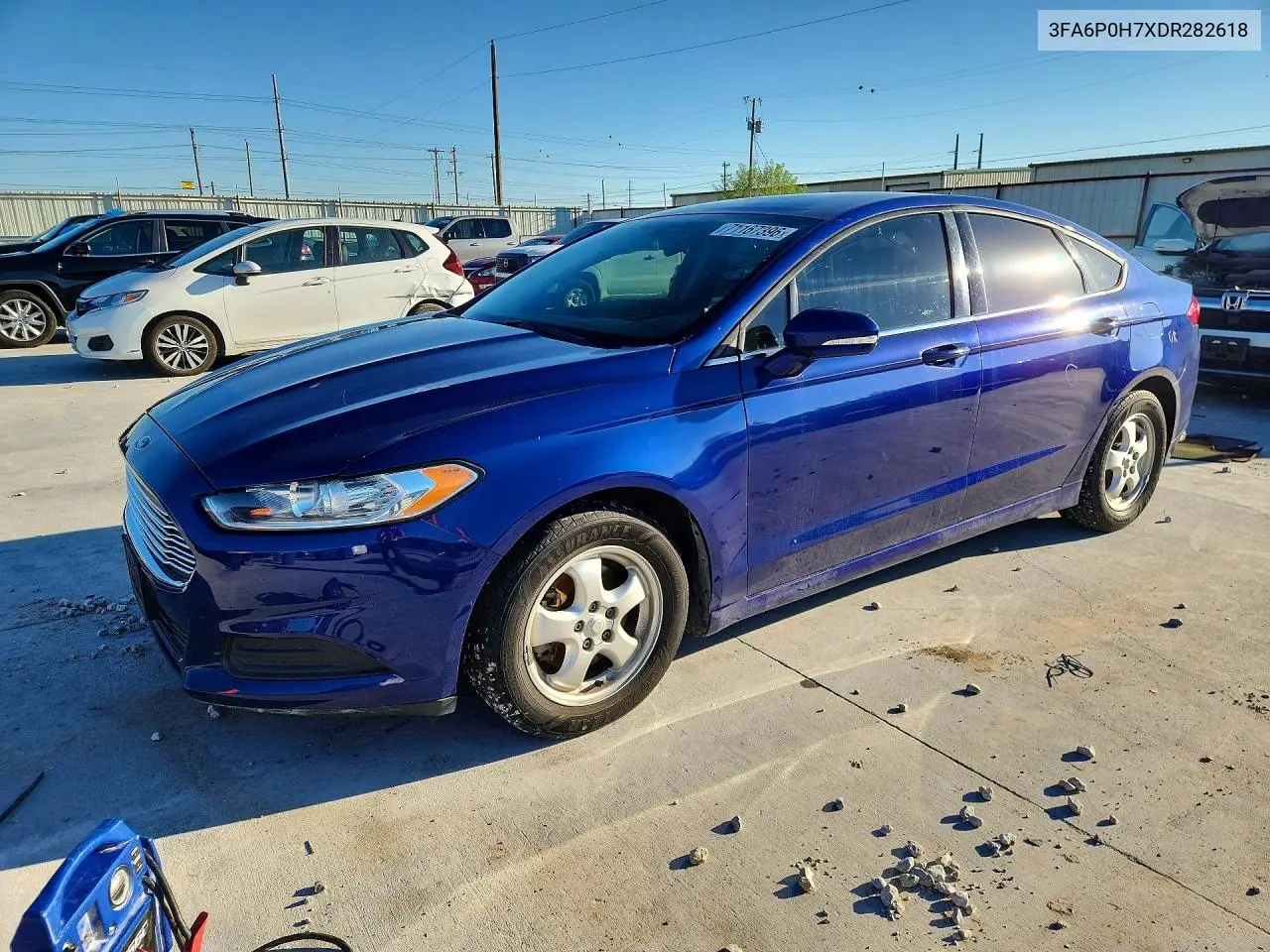 FORD FUSION 2013, VIN 3FA6P0H7XDR282618