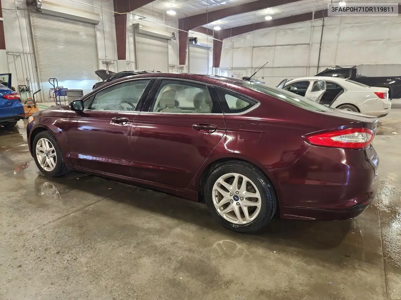 FORD FUSION 2013, VIN 3FA6P0H71DR119811