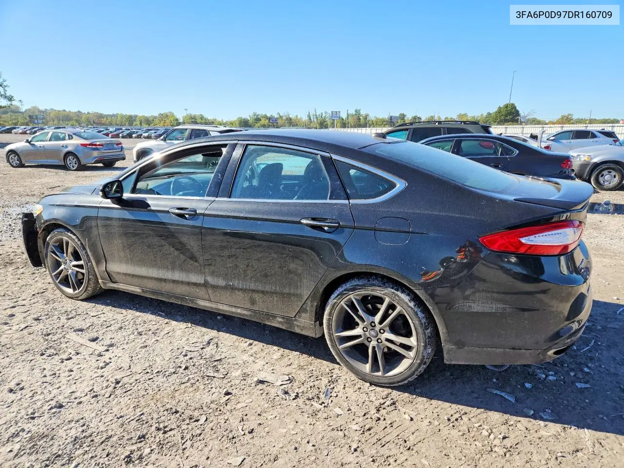 2013 FORD FUSION VIN 3FA6P0D97DR160709 — фото 2