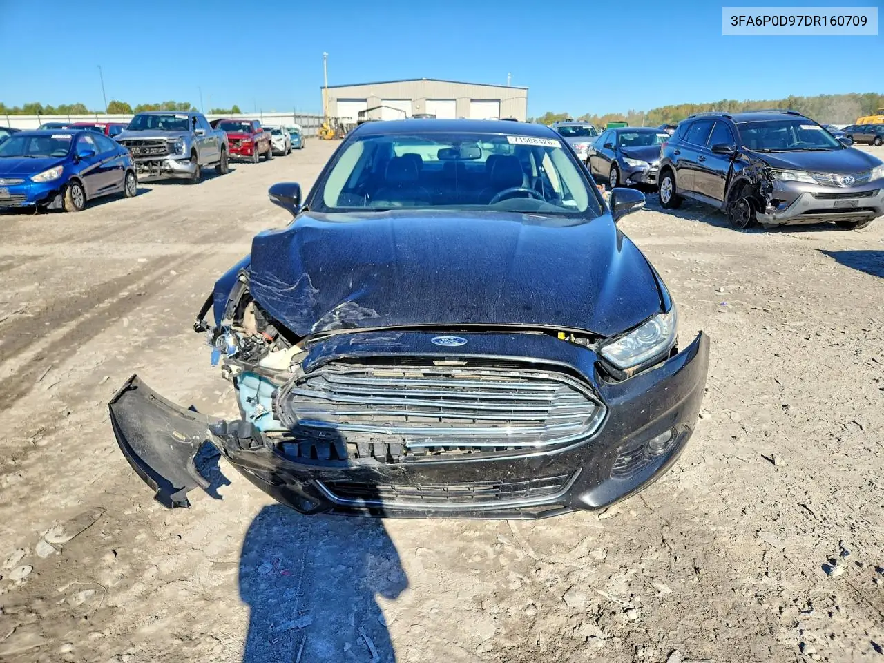 2013 FORD FUSION VIN 3FA6P0D97DR160709 — фото 5