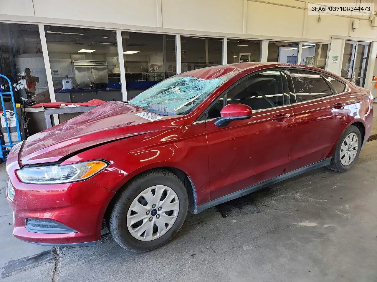FORD FUSION 2013, VIN 3FA6P0G71DR344473