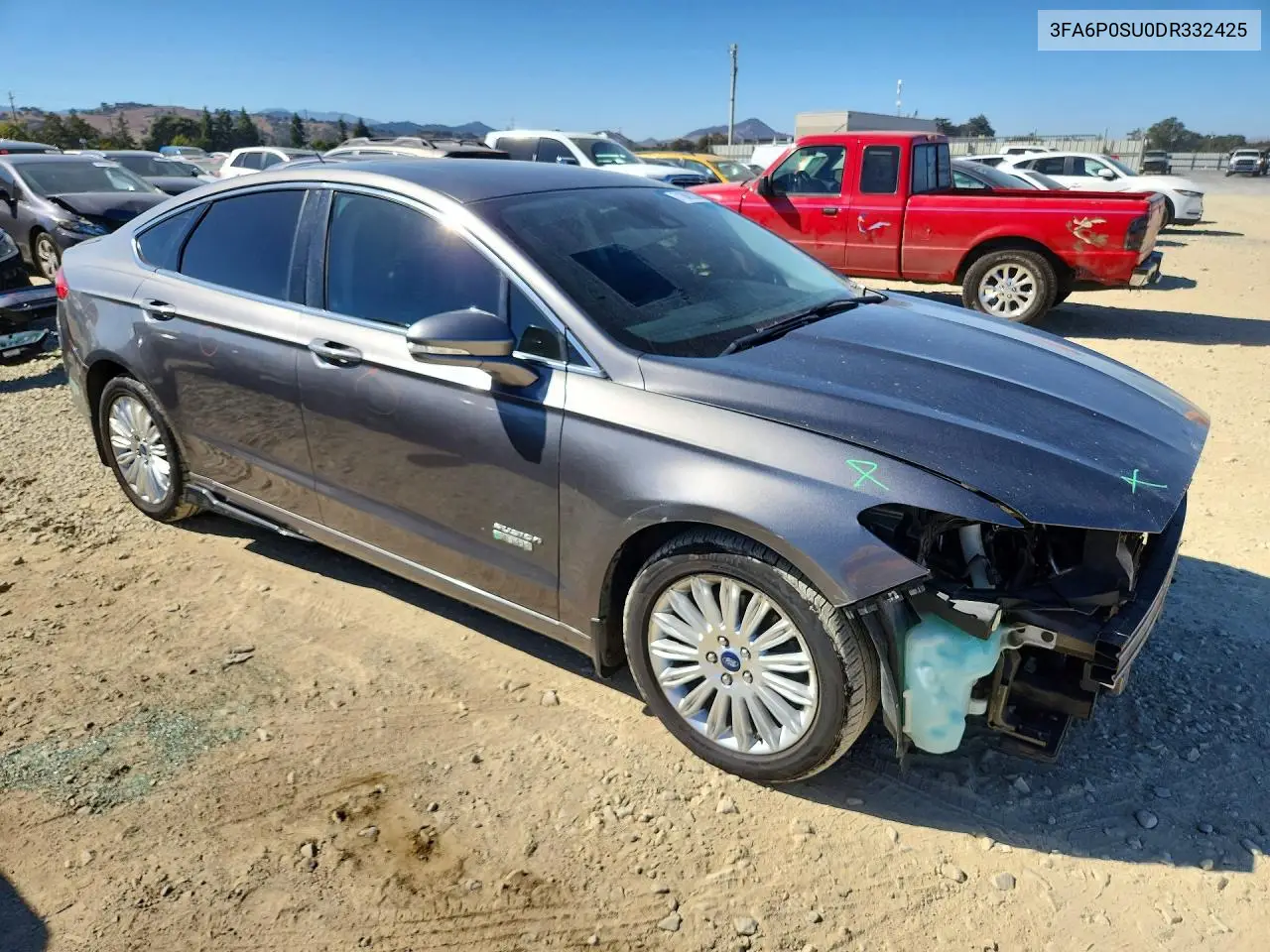 2013 FORD FUSION VIN 3FA6P0SU0DR332425 — фото 4