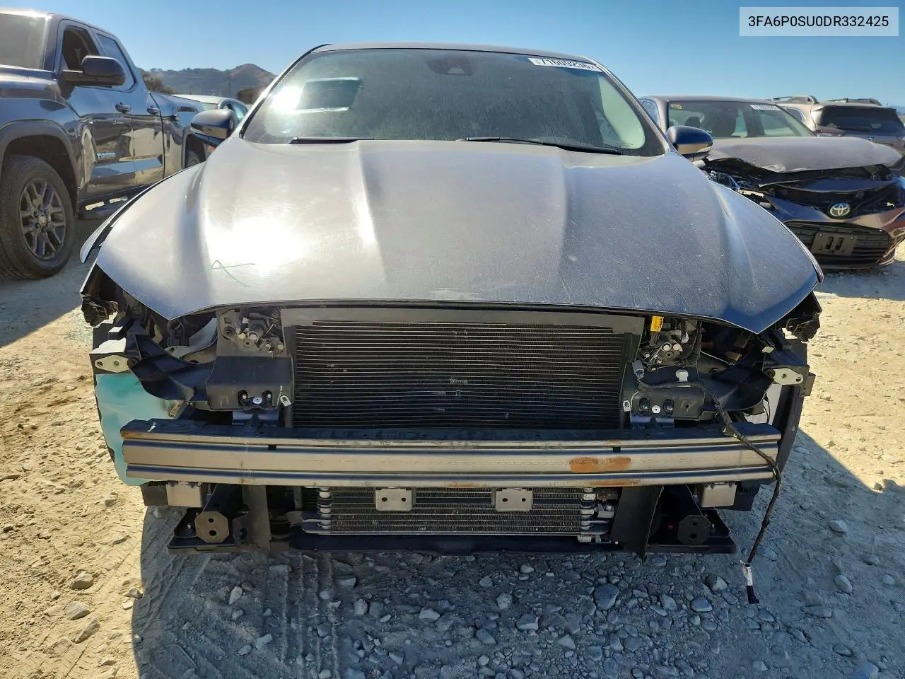 2013 FORD FUSION VIN 3FA6P0SU0DR332425 — фото 5