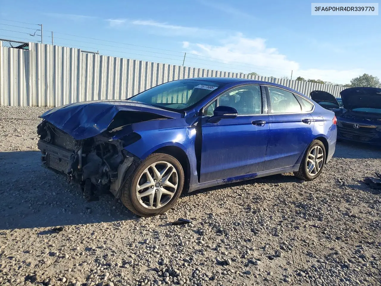 FORD FUSION 2013, VIN 3FA6P0HR4DR339770