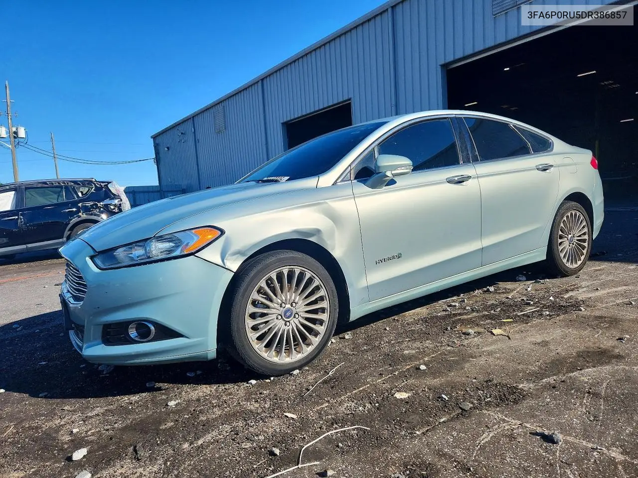 FORD FUSION 2013, VIN 3FA6P0RU5DR386857