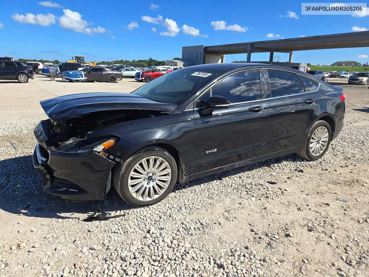 FORD FUSION 2013, VIN 3FA6P0LU9DR305206