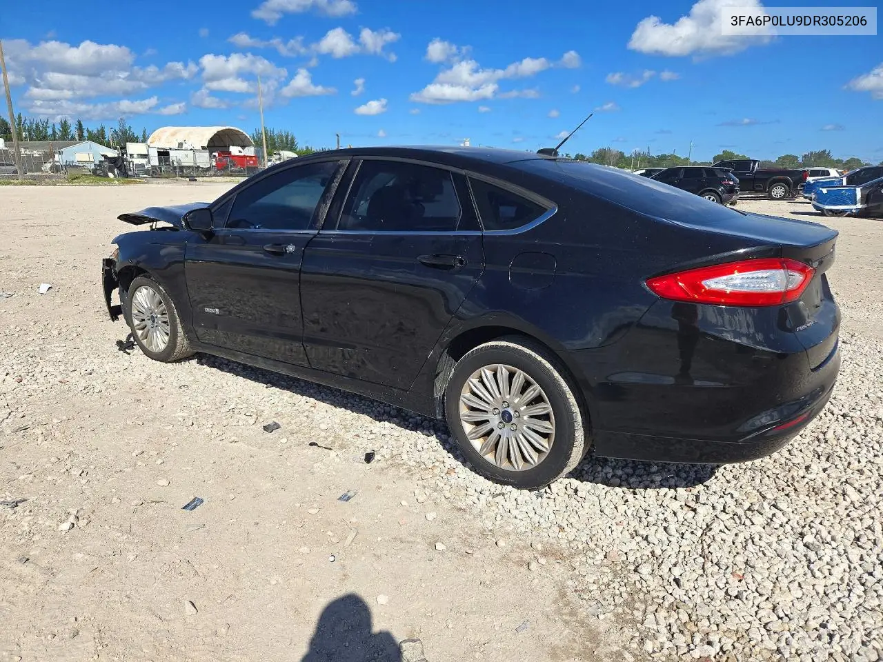 2013 FORD FUSION VIN 3FA6P0LU9DR305206 — фото 2