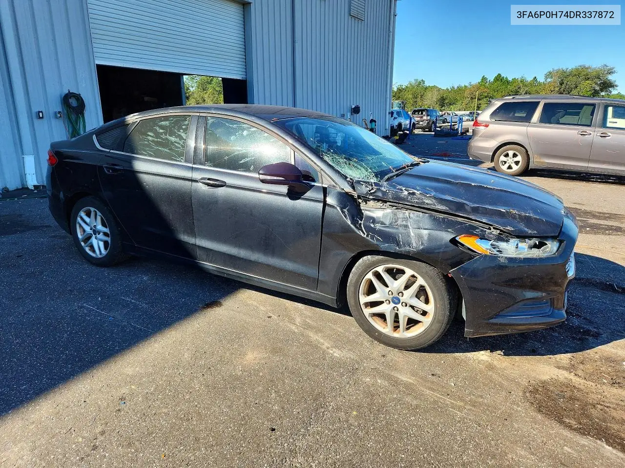 2013 FORD FUSION VIN 3FA6P0H74DR337872 — фото 4