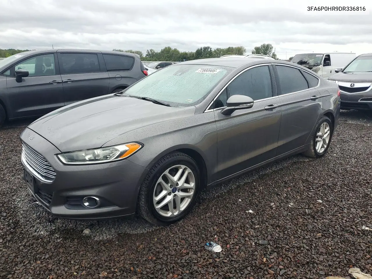 FORD FUSION 2013, VIN 3FA6P0HR9DR336816