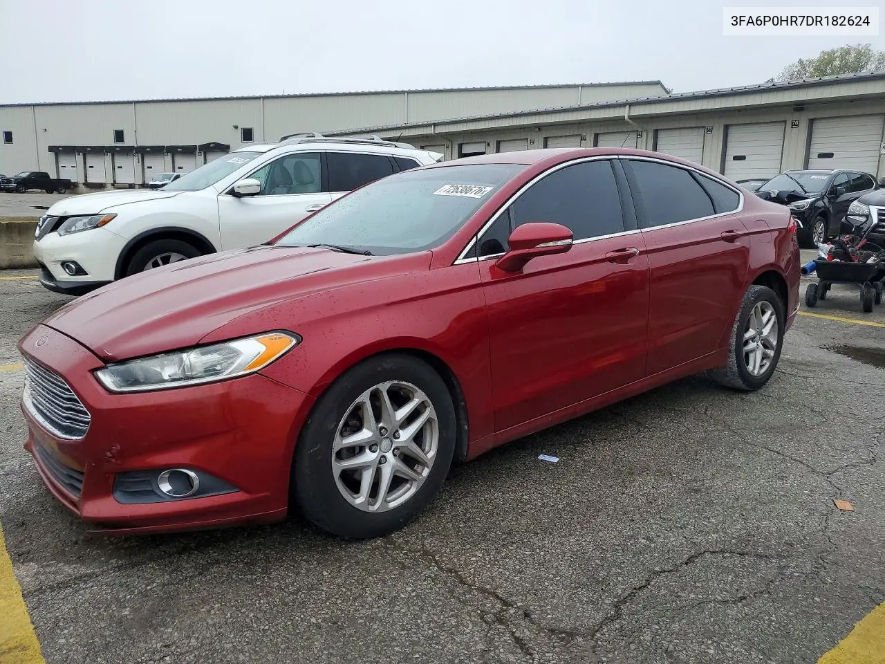 FORD FUSION 2013, VIN 3FA6P0HR7DR182624