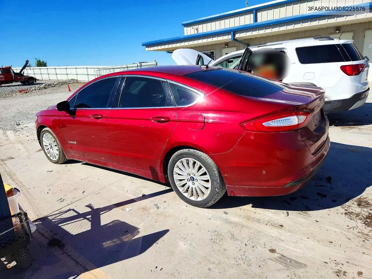 2013 FORD FUSION VIN 3FA6P0LU3DR225576 — фото 2