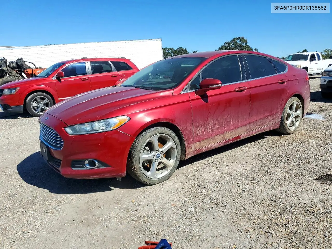 FORD FUSION 2013, VIN 3FA6P0HR0DR138562